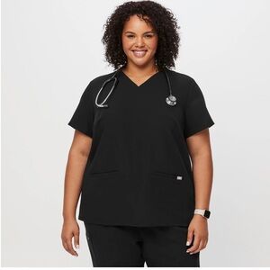 Figs casma scrub top